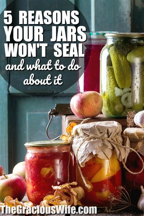 test if canning jars are sealed|when canning jars don't seal.